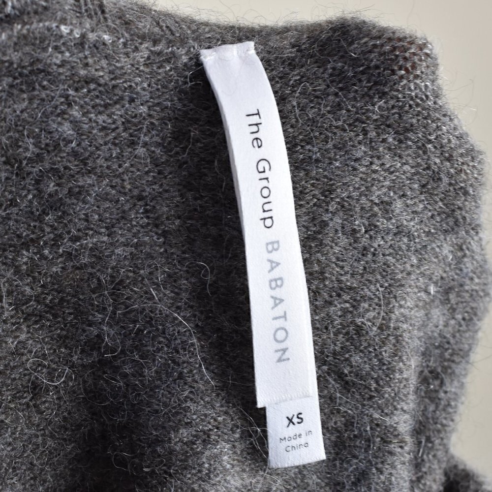 The Group Babaton Plutarch Knit Alpaca Wool Blend Turtleneck Sweater XS - Picture 7 of 8
